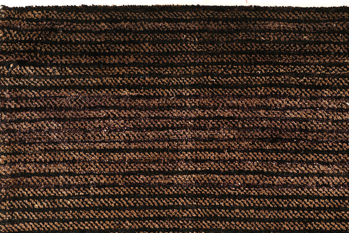 Saddle Brown Gabbeh 4' 2 x 6' 1 - No. 55787 - ALRUG Rug Store