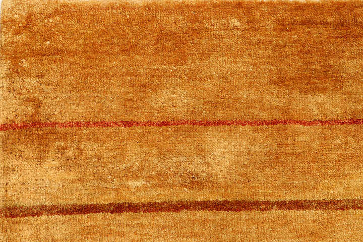 Sandy Brown Gabbeh 4' 1 x 6' - No. 55789 - ALRUG Rug Store