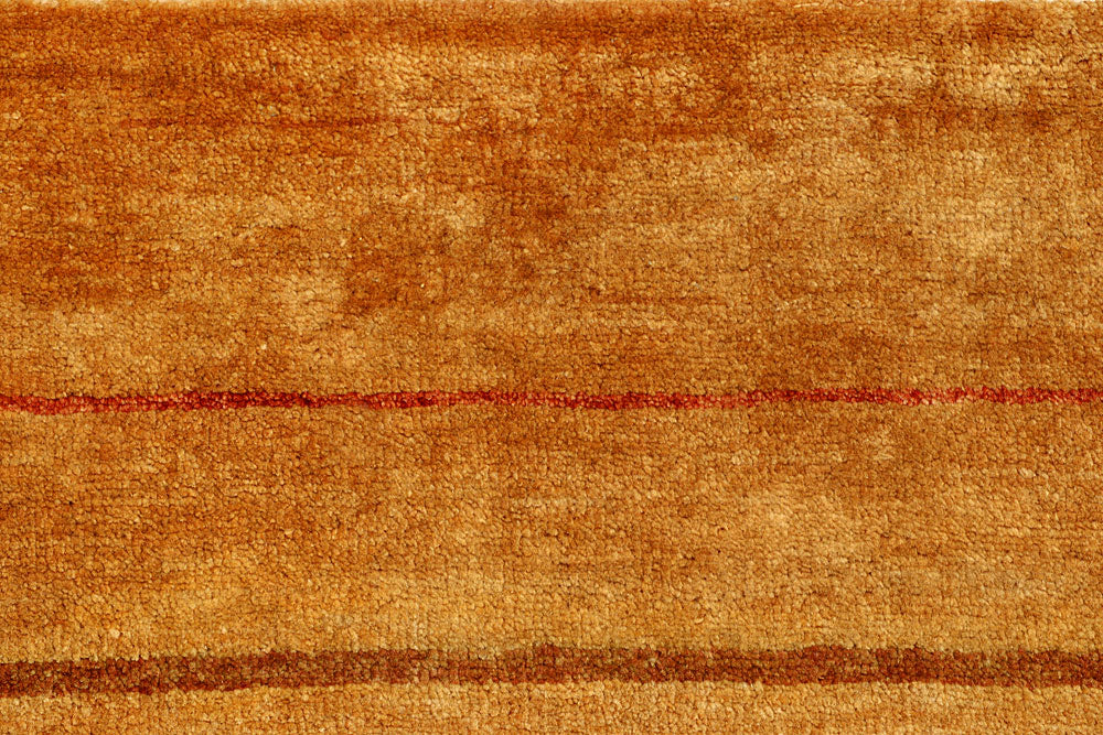Sandy Brown Gabbeh 4' 1 x 6' - No. 55789 - ALRUG Rug Store