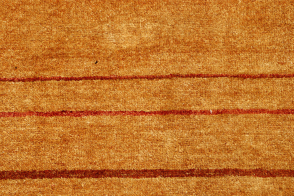 Sandy Brown Gabbeh 4' 1 x 6' - No. 55789 - ALRUG Rug Store