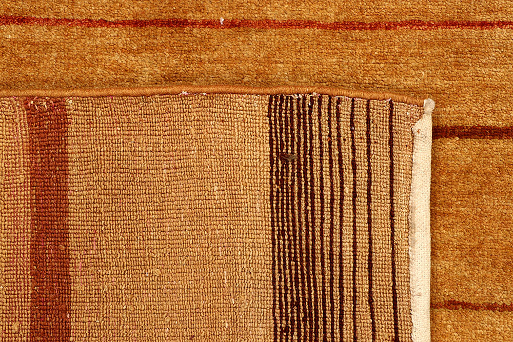 Sandy Brown Gabbeh 4' 1 x 6' - No. 55789 - ALRUG Rug Store