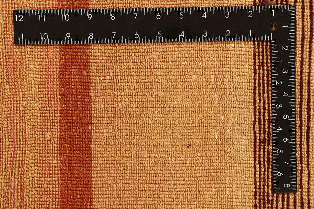 Sandy Brown Gabbeh 4' 1 x 6' - No. 55789 - ALRUG Rug Store