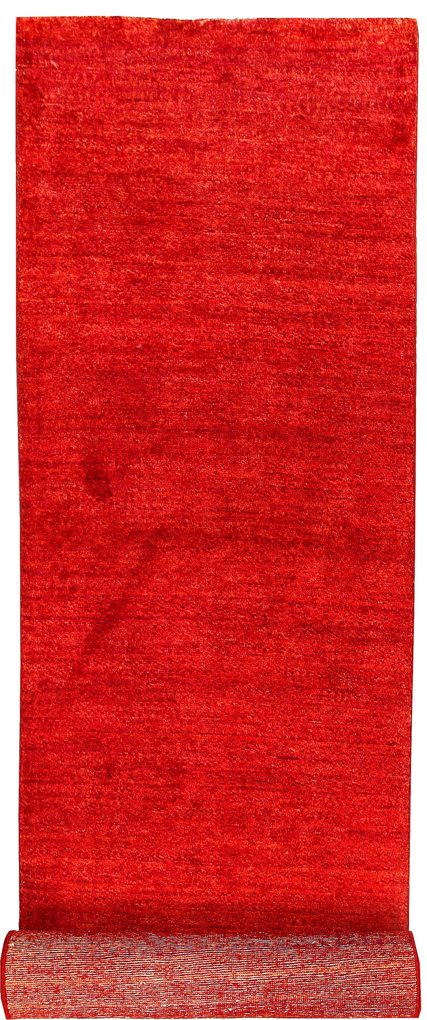 Red Gabbeh 2' 8 x 12' - No. 55791 - ALRUG Rug Store