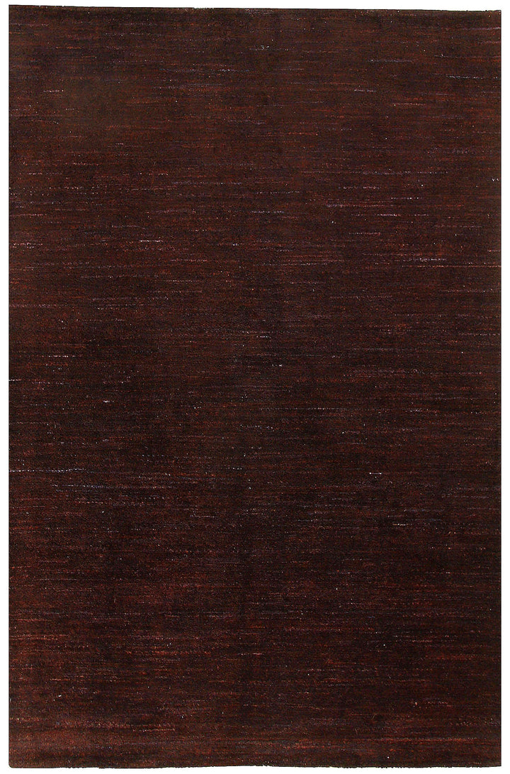 Maroon Gabbeh 4' x 6' - No. 55792 - ALRUG Rug Store
