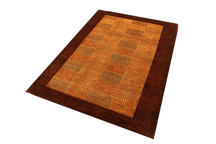 Sandy Brown Gabbeh 4' 3 x 6' - No. 55796 - ALRUG Rug Store