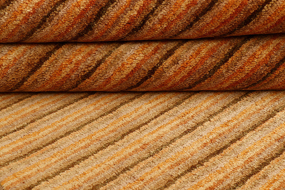 Sandy Brown Gabbeh 4' 1 x 6' 2 - No. 55797 - ALRUG Rug Store