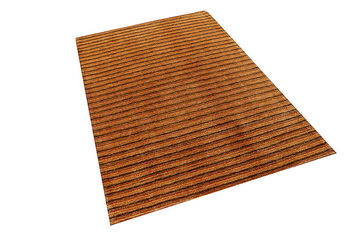 Sandy Brown Gabbeh 4' 1 x 6' 2 - No. 55797 - ALRUG Rug Store