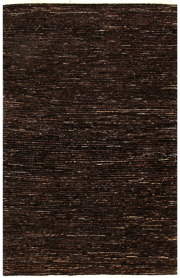 Saddle Brown Gabbeh 4' x 6' 2 - No. 55800 - ALRUG Rug Store