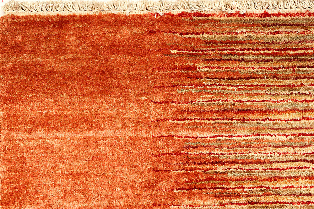 Orange Red Gabbeh 3' 11 x 6' 4 - No. 55804 - ALRUG Rug Store