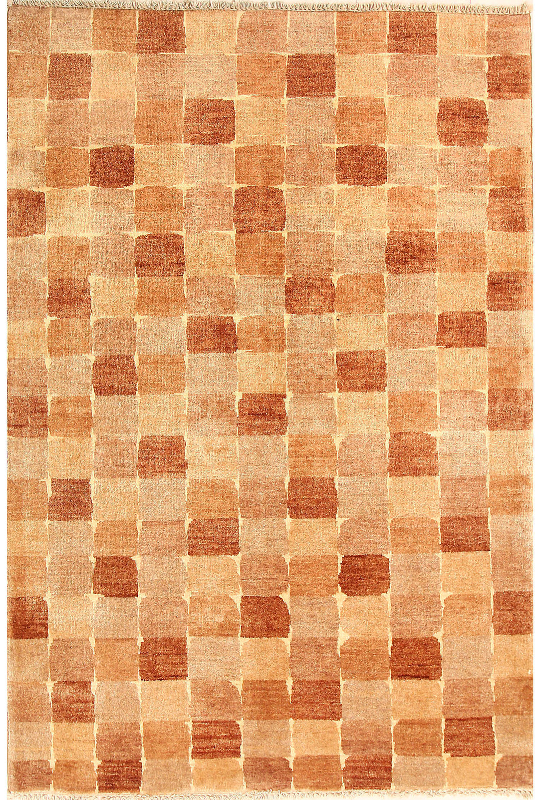 Sandy Brown Gabbeh 4' x 5' 11 - No. 55805 - ALRUG Rug Store