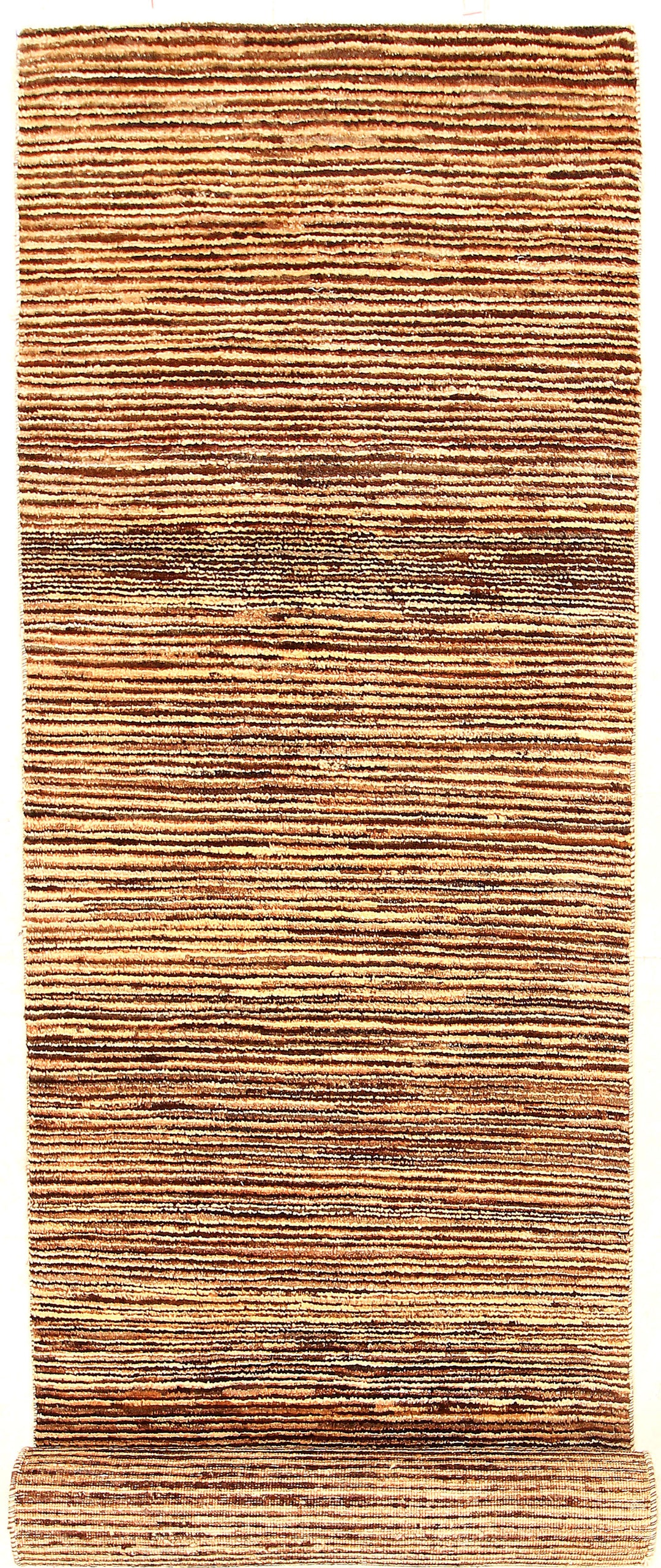 Burlywood Gabbeh 2' 6 x 10' - No. 55806 - ALRUG Rug Store