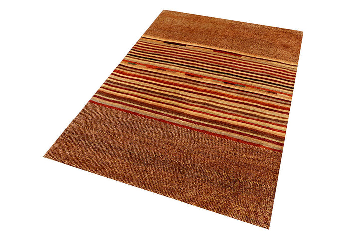 Navajo White Gabbeh 4' x 5' 7 - No. 55808 - ALRUG Rug Store