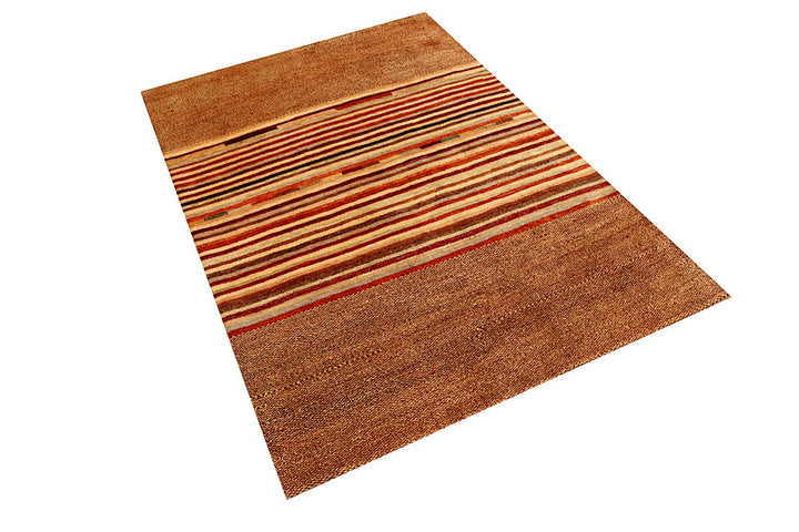 Navajo White Gabbeh 4' x 5' 7 - No. 55808 - ALRUG Rug Store