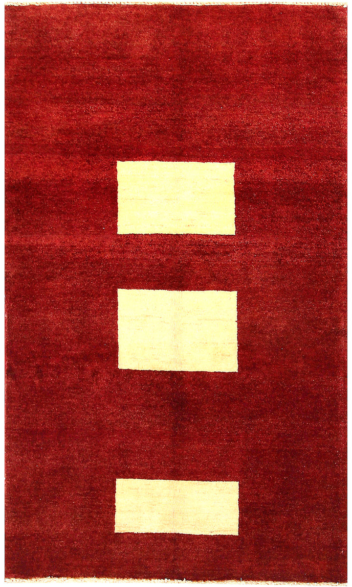 Firebrick Gabbeh 2' 11 x 5' - No. 55814 - ALRUG Rug Store