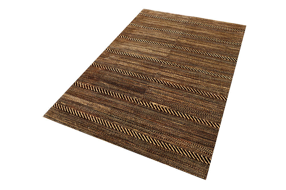 Wheat Gabbeh 4' 2 x 6' - No. 55816 - ALRUG Rug Store