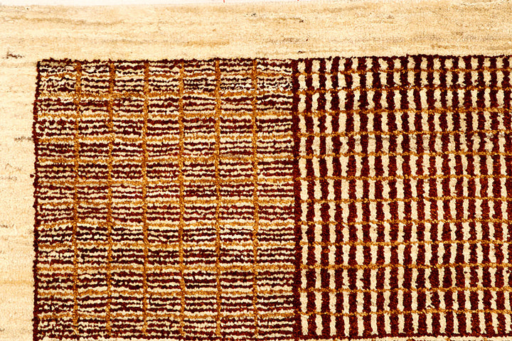 Wheat Gabbeh 4' 2 x 6' 2 - No. 55820 - ALRUG Rug Store