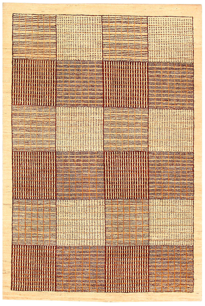 Wheat Gabbeh 4' 2 x 6' 2 - No. 55820 - ALRUG Rug Store
