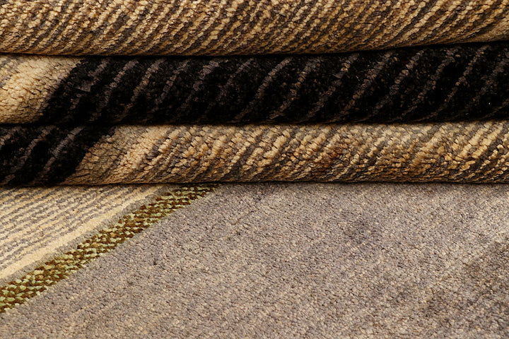 Burlywood Gabbeh 4' x 5' 10 - No. 55822 - ALRUG Rug Store