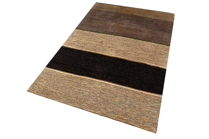 Burlywood Gabbeh 4' x 5' 10 - No. 55822 - ALRUG Rug Store