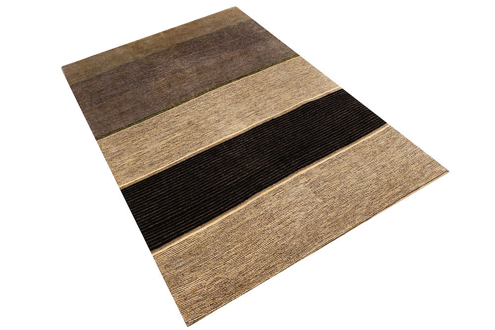 Burlywood Gabbeh 4' x 5' 10 - No. 55822 - ALRUG Rug Store