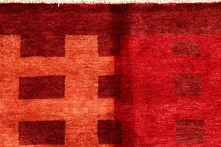 Firebrick Gabbeh 8' 2 x 9' 8 - No. 55828 - ALRUG Rug Store