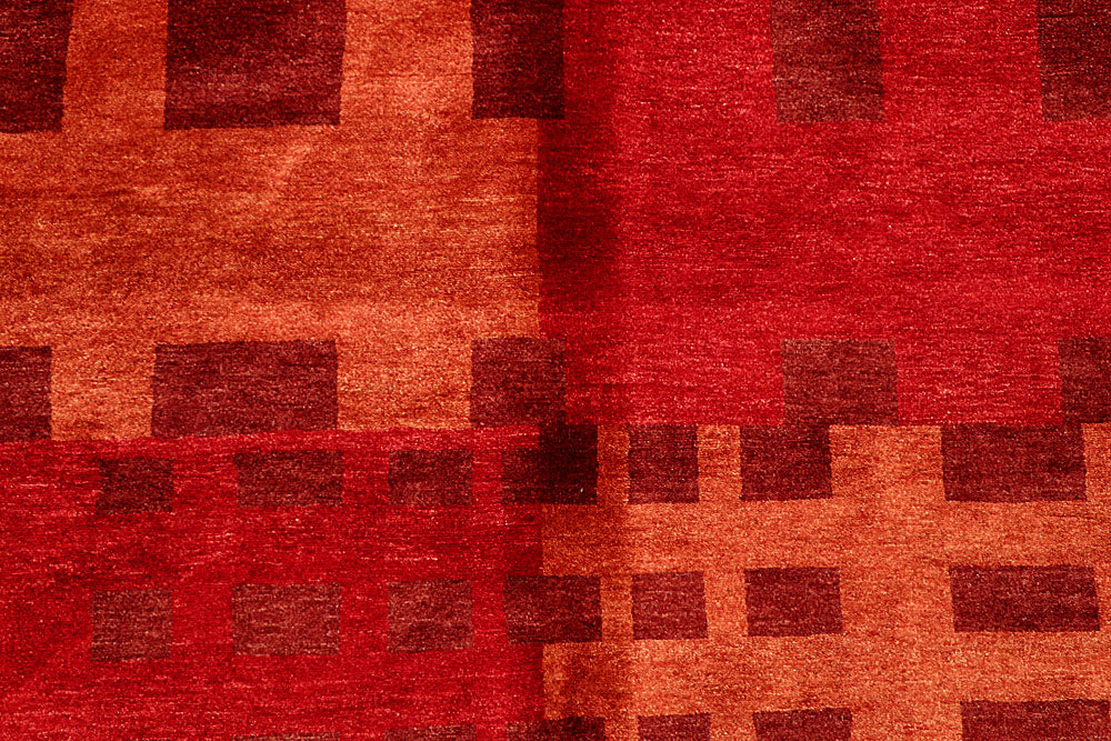 Firebrick Gabbeh 8' 2 x 9' 8 - No. 55828 - ALRUG Rug Store