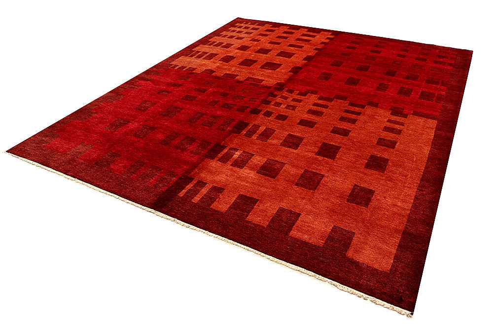 Firebrick Gabbeh 8' 2 x 9' 8 - No. 55828 - ALRUG Rug Store
