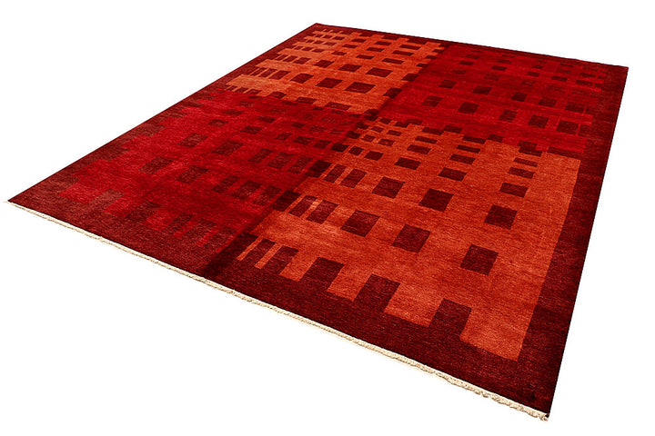 Firebrick Gabbeh 8' 2 x 9' 8 - No. 55828 - ALRUG Rug Store