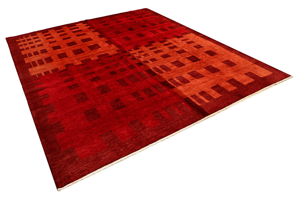 Firebrick Gabbeh 8' 2 x 9' 8 - No. 55828 - ALRUG Rug Store