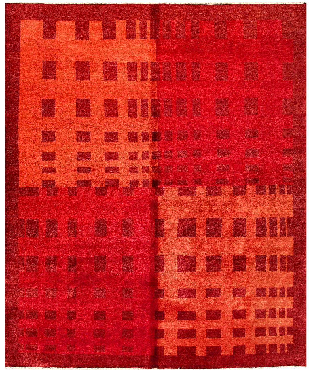 Firebrick Gabbeh 8' 2 x 9' 8 - No. 55828 - ALRUG Rug Store