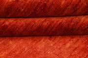 Firebrick Gabbeh 5' 7 x 6' 2 - No. 55832 - ALRUG Rug Store