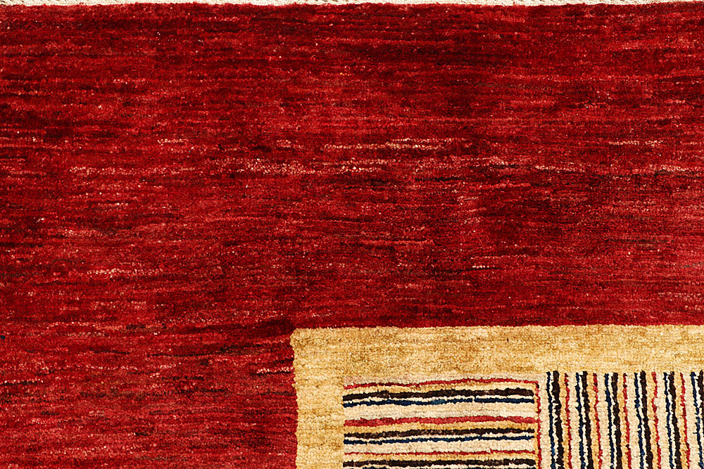 Multi Colored Gabbeh 6' 7 x 9' 9 - No. 55837 - ALRUG Rug Store