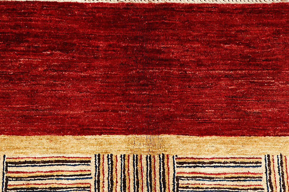 Multi Colored Gabbeh 6' 7 x 9' 9 - No. 55837 - ALRUG Rug Store