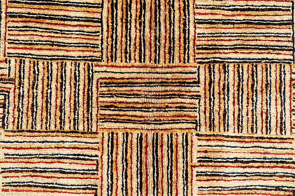 Multi Colored Gabbeh 6' 7 x 9' 9 - No. 55837 - ALRUG Rug Store