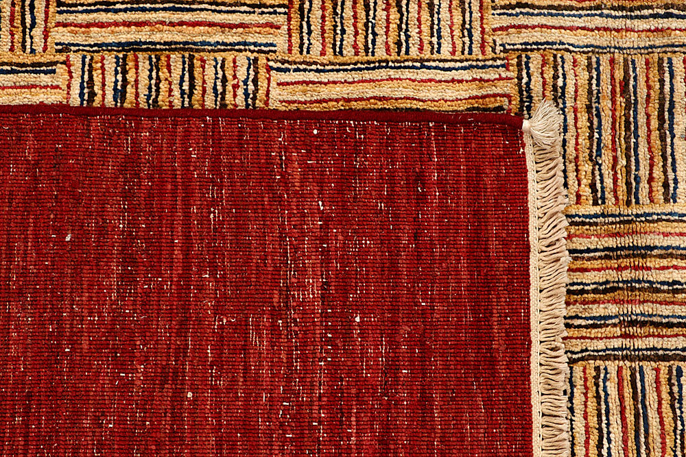 Multi Colored Gabbeh 6' 7 x 9' 9 - No. 55837 - ALRUG Rug Store