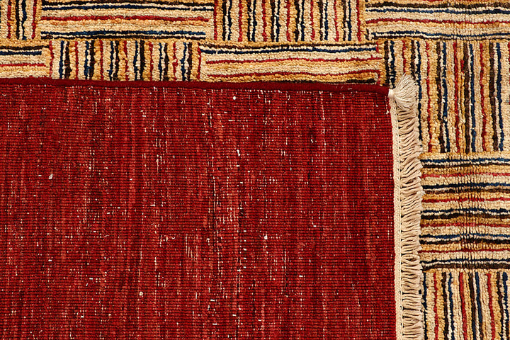 Multi Colored Gabbeh 6' 7 x 9' 9 - No. 55837 - ALRUG Rug Store