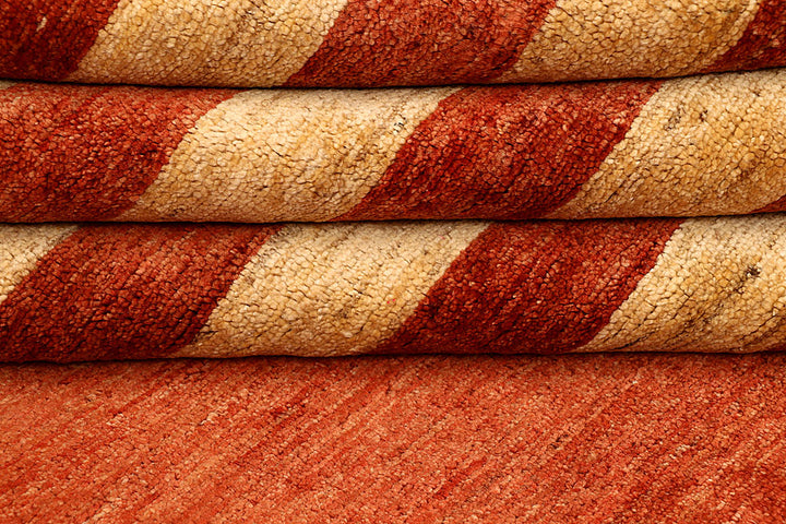 Tomato Gabbeh 6' 5 x 9' 5 - No. 55841 - ALRUG Rug Store