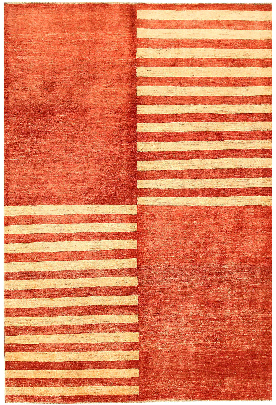 Tomato Gabbeh 6' 5 x 9' 5 - No. 55841 - ALRUG Rug Store