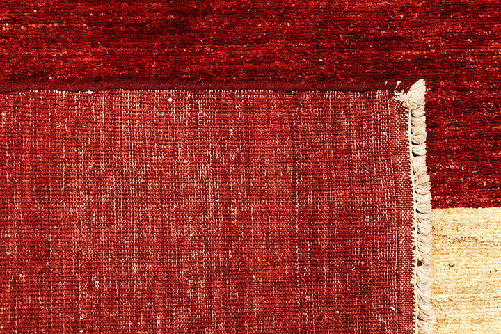 Firebrick Gabbeh 4' 5 x 6' - No. 55842 - ALRUG Rug Store