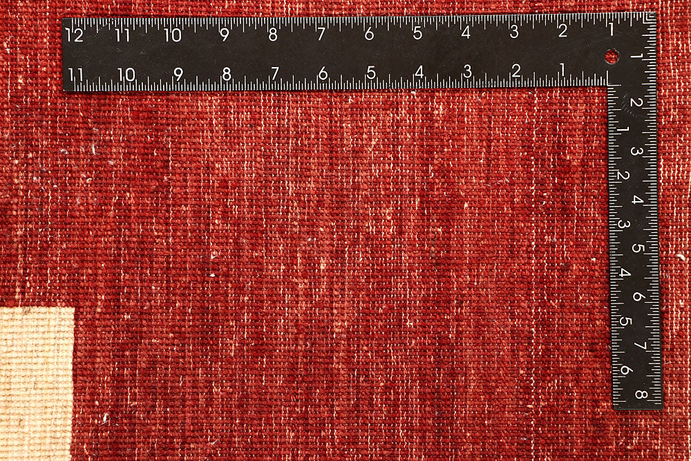Firebrick Gabbeh 4' 5 x 6' - No. 55842 - ALRUG Rug Store