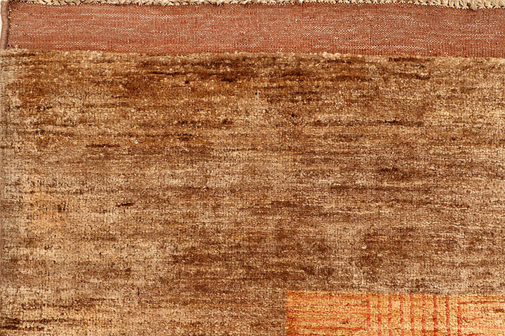 Dark Orange Gabbeh 6' 6 x 9' - No. 55843 - ALRUG Rug Store