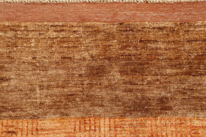 Dark Orange Gabbeh 6' 6 x 9' - No. 55843 - ALRUG Rug Store