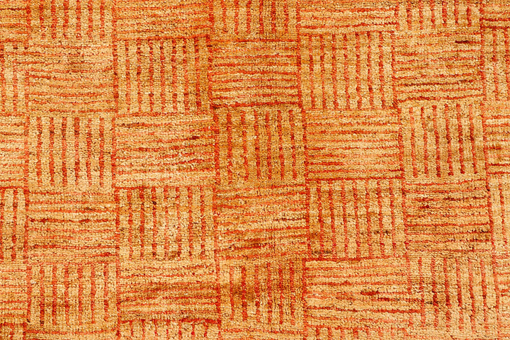 Dark Orange Gabbeh 6' 6 x 9' - No. 55843 - ALRUG Rug Store