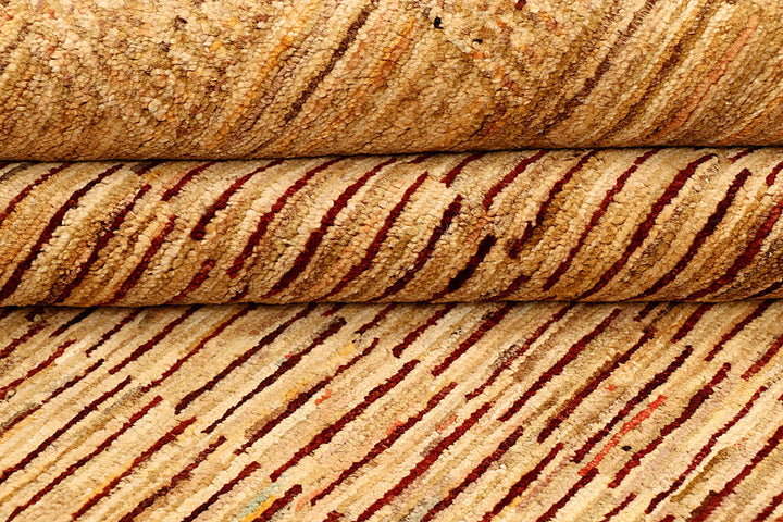 Wheat Gabbeh 4' 11 x 6' 5 - No. 55844 - ALRUG Rug Store