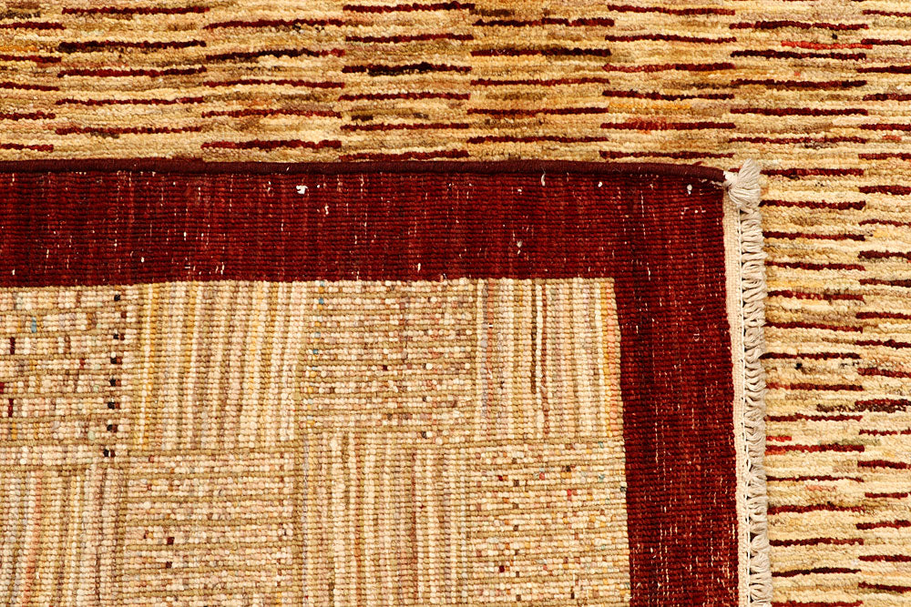 Wheat Gabbeh 4' 11 x 6' 5 - No. 55844 - ALRUG Rug Store
