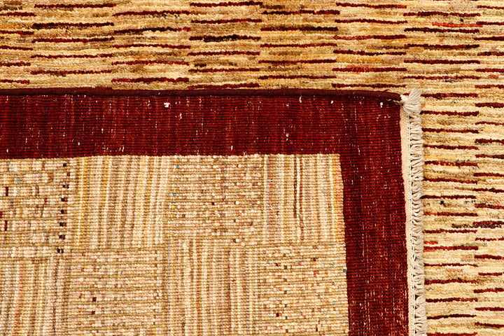 Wheat Gabbeh 4' 11 x 6' 5 - No. 55844 - ALRUG Rug Store