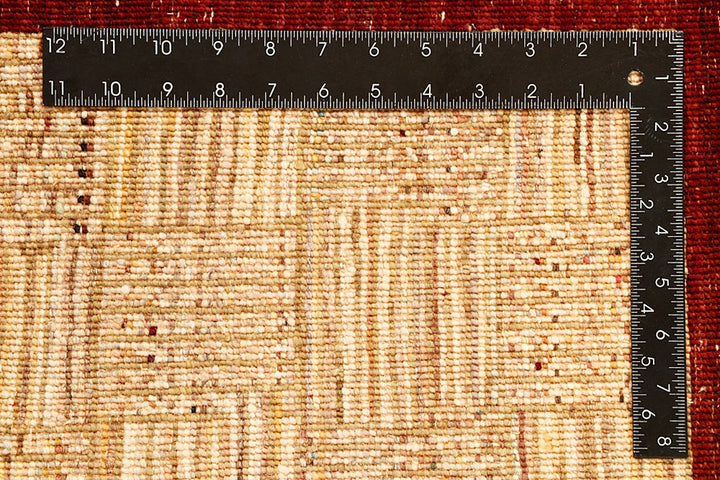 Wheat Gabbeh 4' 11 x 6' 5 - No. 55844 - ALRUG Rug Store