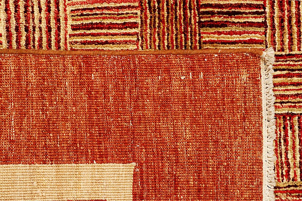 Multi Colored Gabbeh 5' 9 x 9' - No. 55849 - ALRUG Rug Store