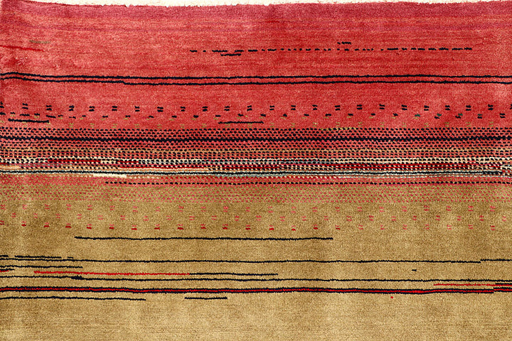 Multi Colored Gabbeh 8' 7 x 10' 11 - No. 55851 - ALRUG Rug Store