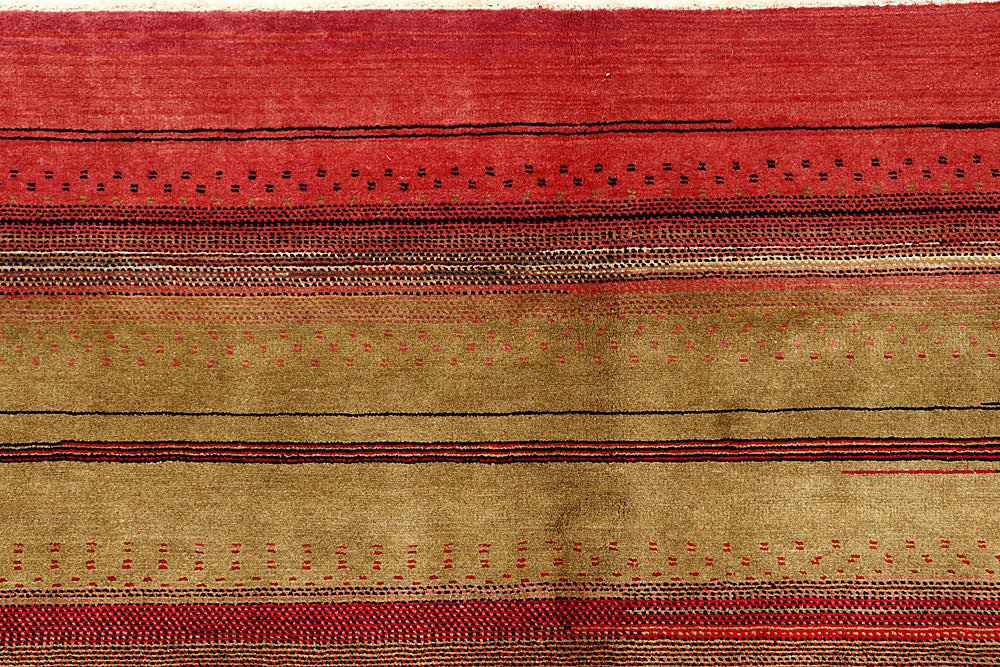 Multi Colored Gabbeh 8' 7 x 10' 11 - No. 55851 - ALRUG Rug Store